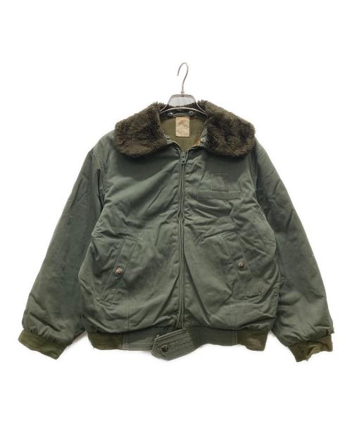 USED（ユーズド）USED (ユーズド) フランス軍フライトジャケット カーキ サイズ:表記無しの古着・服飾アイテム