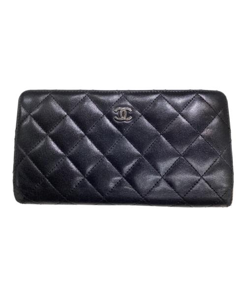 CHANEL（シャネル）CHANEL (シャネル) 長財布 ブラックの古着・服飾アイテム
