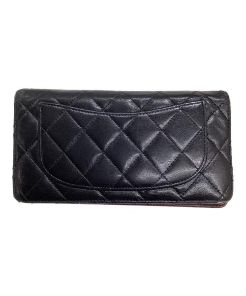 CHANEL（シャネル）CHANEL (シャネル) 長財布 ブラックの古着・服飾アイテム