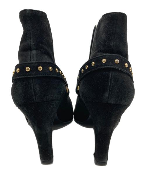 GIANNI VERSACE（ジャンニ・ヴェルサーチ）GIANNI VERSACE (ジャンニ・ヴェルサーチ) サイドゴアブーツ ブラック サイズ:23.5の古着・服飾アイテム