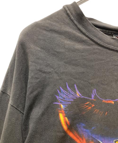 HARLEY-DAVIDSON（ハーレーダビッドソン）HARLEY-DAVIDSON (ハーレーダビッドソン) ロングスリーブカットソー グレー サイズ:Lの古着・服飾アイテム