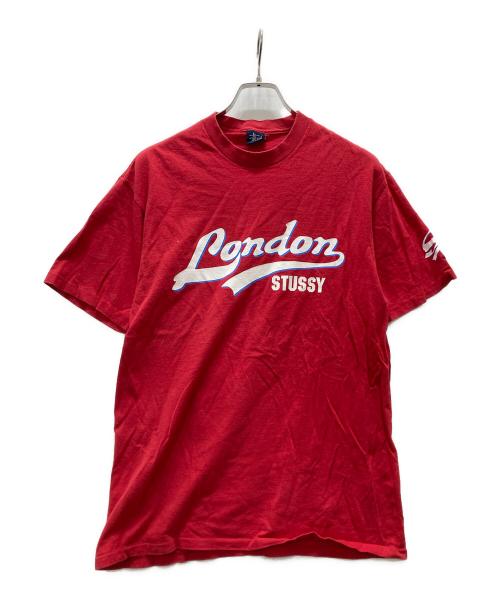 stussy（ステューシー）stussy (ステューシー) Tシャツ レッド サイズ:Mの古着・服飾アイテム