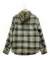 NIKE (ナイキ) フード付チェックネルシャツ グリーン サイズ:XL：4000円