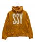 stussy（ステューシー）の古着「SSYロゴ プリントパーカー」｜イエロー