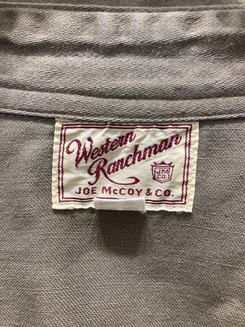 JOE McCOY’S（ジョーマッコイ）JOE McCOY’S (ジョーマッコイ) ウエスタンシャツ/WESTERN RANCHMAN ベージュ サイズ:15の古着・服飾アイテム