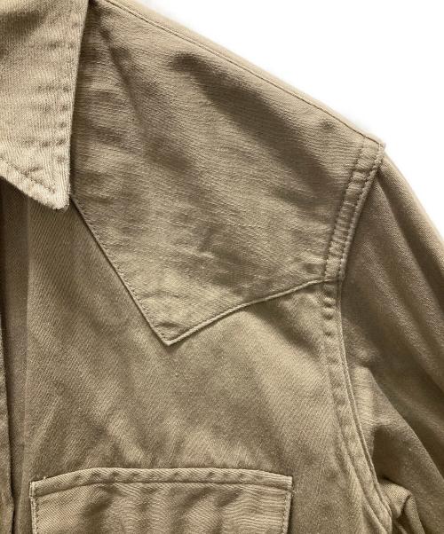JOE McCOY’S（ジョーマッコイ）JOE McCOY’S (ジョーマッコイ) ウエスタンシャツ/WESTERN RANCHMAN ベージュ サイズ:15の古着・服飾アイテム