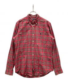 RALPH LAUREN（ラルフローレン）の古着「ボタンダウンシャツ」｜レッド