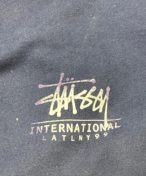 stussy（ステューシー）stussy (ステューシー) 90's ロゴスウェット ネイビー サイズ:Sの古着・服飾アイテム