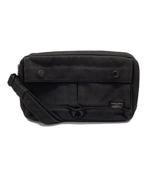 PORTER（ポーター）PORTER (ポーター) ショルダーバッグ ブラックの古着・服飾アイテム