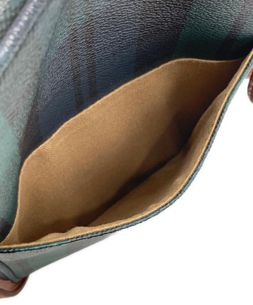 RALPH LAUREN（ラルフローレン）RALPH LAUREN (ラルフローレン) タータンチェックショルダーバッグ グリーンの古着・服飾アイテム