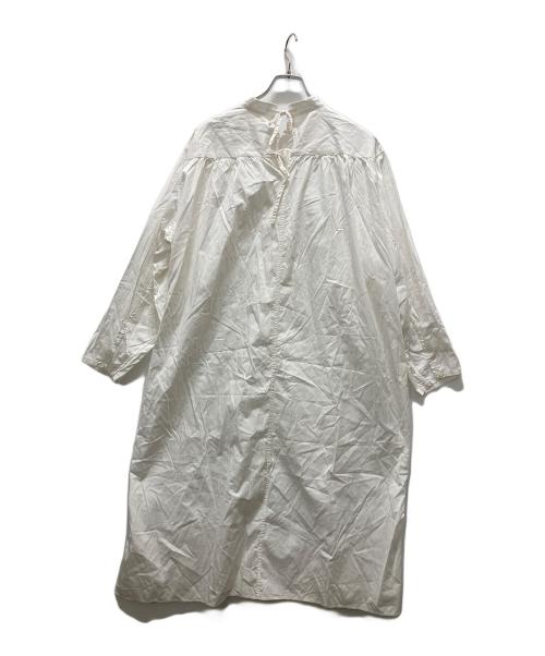 AIR ROOM PRODUCTS（エアールームプロダクツ）AIR ROOM PRODUCTS (エアールームプロダクツ) ブラウスワンピース ホワイト サイズ:Ｓの古着・服飾アイテム