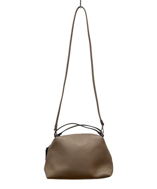 GIANNI CHIARINI（ジャンニ キアリーニ）GIANNI CHIARINI (ジャンニ キアリーニ) 2WAYバッグ ブラウンの古着・服飾アイテム