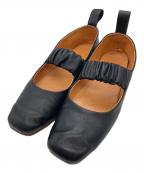 LUCCA×GIULIA TADDEUCCIルッカ×ジュリアタデウチ）の古着「MARTA フラットパンプス」｜ブラック