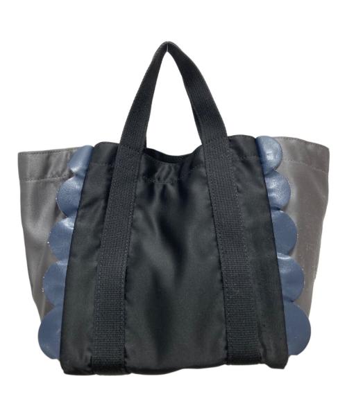 LUDLOW（ラドロー）LUDLOW (ラドロー) スカラップ ミニトートバッグ カーキの古着・服飾アイテム