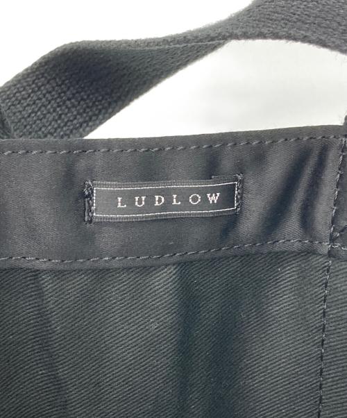 LUDLOW（ラドロー）LUDLOW (ラドロー) スカラップ ミニトートバッグ カーキの古着・服飾アイテム