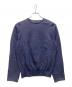 LOEFF（ロエフ）の古着「クルーネックニット」｜ネイビー