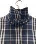 中古・古着 BURBERRY LONDON (バーバリーロンドン) ノヴァチェックシャツジャケット ネイビー サイズ:40：11000円