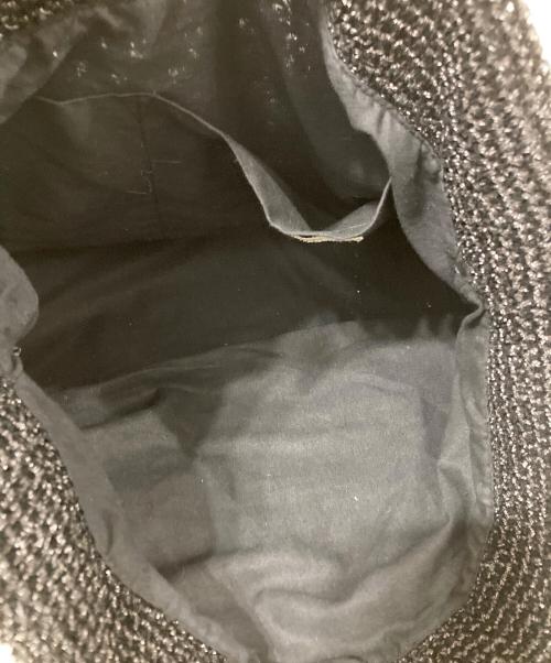 ne quittez pas（ヌキテパ）ne quittez pas (ヌキテパ) カギ編みトートバッグ ブラックの古着・服飾アイテム