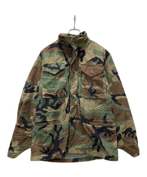 USED（ユーズド）USED (ユーズド) カモ柄ミリタリーコート カーキ サイズ:Sの古着・服飾アイテム