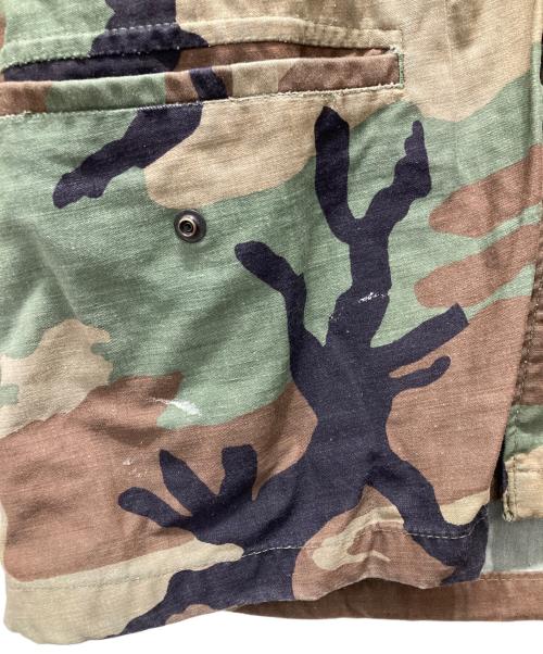 USED（ユーズド）USED (ユーズド) カモ柄ミリタリーコート カーキ サイズ:Sの古着・服飾アイテム
