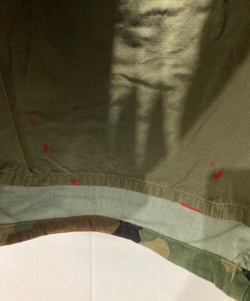 USED（ユーズド）USED (ユーズド) カモ柄ミリタリーコート カーキ サイズ:Sの古着・服飾アイテム