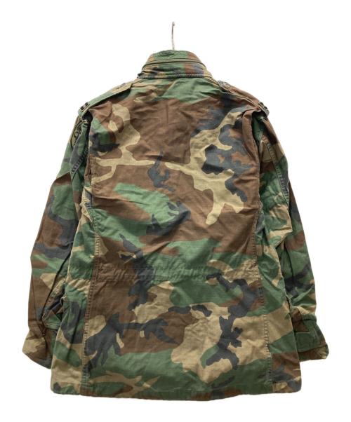 GOLDEN MFG（ゴールデン・エムエフジー）GOLDEN MFG (ゴールデン・エムエフジー) カモ柄ミリタリーコート カーキ サイズ:Sの古着・服飾アイテム