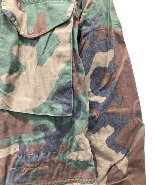 GOLDEN MFG（ゴールデン・エムエフジー）GOLDEN MFG (ゴールデン・エムエフジー) カモ柄ミリタリーコート カーキ サイズ:Sの古着・服飾アイテム