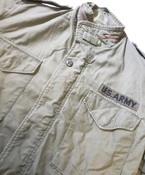 VINTAGE MILITARY（ヴィンテージ ミリタリー）VINTAGE MILITARY (ヴィンテージ ミリタリー) US ARMY M65ジャケット カーキ サイズ:表記なしの古着・服飾アイテム