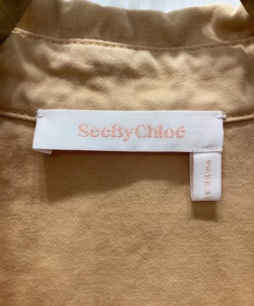 SEE BY CHLOE（シーバイクロエ）SEE BY CHLOE (シーバイクロエ) トラッカージャケット ベージュ サイズ:40の古着・服飾アイテム