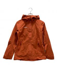 MAMMUT（マムート）の古着「コンヴェイ ツアー ハードシェル フーデット」｜オレンジ