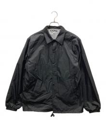 CDG×pokemon（シーディージー×ポケモン）の古着「ロゴ・ピカチュウプリント コーチジャケット」｜ブラック