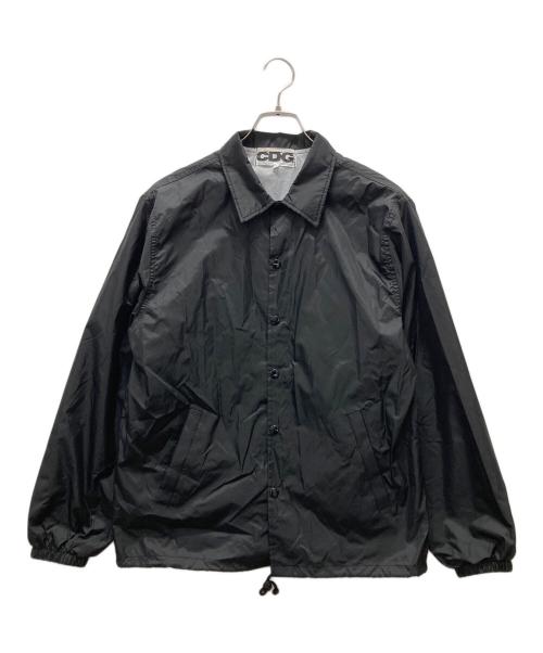 CDG（シーディージー）CDG (シーディージー) pokemon (ポケモン) ロゴ・ピカチュウプリント コーチジャケット ブラック サイズ:Sの古着・服飾アイテム