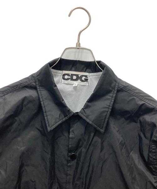 CDG（シーディージー）CDG (シーディージー) pokemon (ポケモン) ロゴ・ピカチュウプリント コーチジャケット ブラック サイズ:Sの古着・服飾アイテム