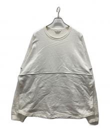 COOTIE PRODUCTIONS（クーティープロダクションズ）の古着「オーバーサイズ フットボール スウェットシャツ」｜ホワイト