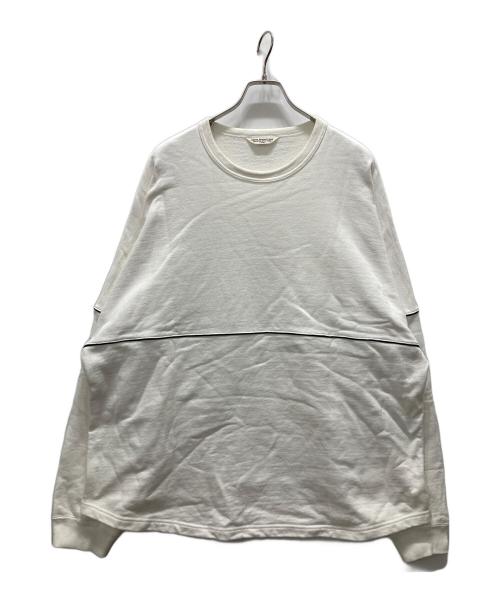 COOTIE PRODUCTIONS（クーティープロダクツ）COOTIE PRODUCTIONS (クーティープロダクツ) オーバーサイズ フットボール スウェットシャツ ホワイト サイズ:Lの古着・服飾アイテム