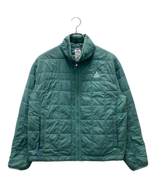 NIKE ACG（ナイキエーシージー）NIKE ACG (ナイキエーシージー) キルティングジャケット グリーン サイズ:Mの古着・服飾アイテム