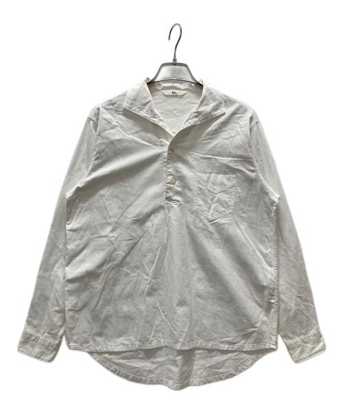 45R（フォーティファイブ・アール）45R (フォーティファイブ・アール) コットンプルオーバーシャツ ホワイト サイズ:2の古着・服飾アイテム