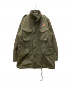USEDユーズド）の古着「ミリタリーコート」｜カーキ
