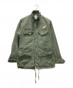 USEDユーズド）の古着「フランス軍ミリタリージャケット」｜カーキ