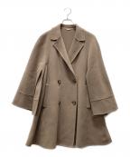 Snidelスナイデル）の古着「リバーフレアコート」｜ベージュ