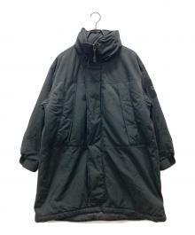 Snidel×ALPHA（スナイデル×アルファ）の古着「ロングモンスターパーカー」｜ブラック