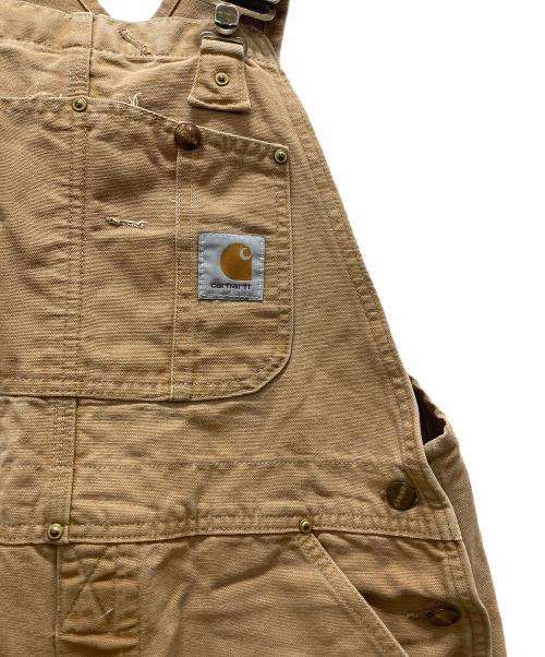 CarHartt（カーハート）CarHartt (カーハート) ダブルニーオールインワン ブラウン サイズ:表記無しの古着・服飾アイテム