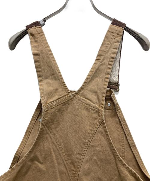 CarHartt（カーハート）CarHartt (カーハート) ダブルニーオールインワン ブラウン サイズ:表記無しの古着・服飾アイテム