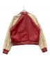 RED SKINS (レッドスキンズ) レザースタジャン レッド サイズ:L：8000円