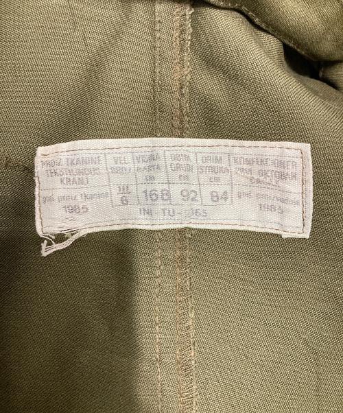 USED（ユーズド）USED (ユーズド) SLOVENIAN ARMY モーターサイクルコート グリーン サイズ:不明の古着・服飾アイテム