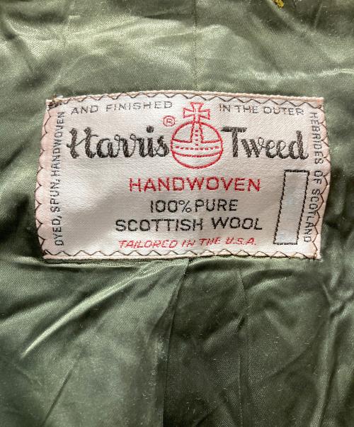 dayton's（デイトンズ）dayton's (デイトンズ) ハリスツイードコート グレー サイズ:不明の古着・服飾アイテム