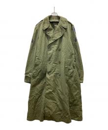 USED（ユーズド）の古着「ロング丈トレンチコート」｜カーキ