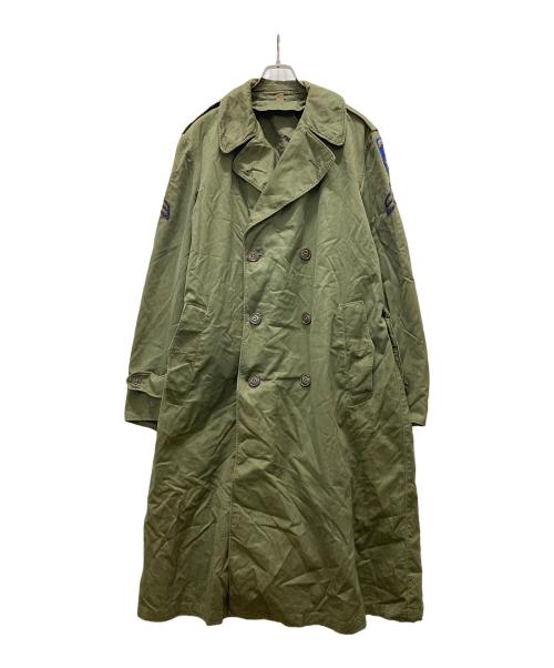 USED（ユーズド）USED (ユーズド) ロング丈トレンチコート カーキ サイズ:不明の古着・服飾アイテム