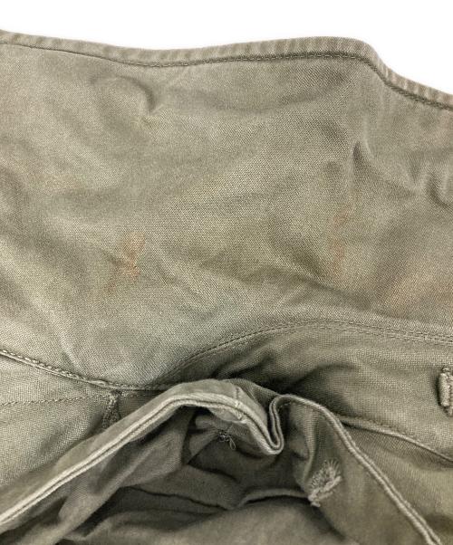 USED（ユーズド）USED (ユーズド) ロング丈トレンチコート カーキ サイズ:不明の古着・服飾アイテム