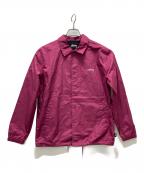 stussyステューシー）の古着「コーチジャケット/CRUIZE COACH JACKET」｜ピンク